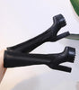 Knee-high boots for women thigh-high boots for women shoe elastic boots