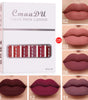 6 Boxes Of Matte Non-stick Cup Waterproof Lipstick Long Lasting Lip Gloss