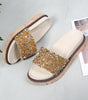 Rhinestone slippers