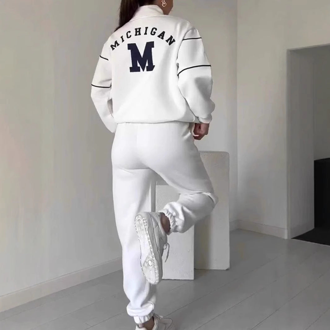 Women’s Lounge Set – Sweatshirt & Baggy Sweatpants