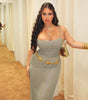Trendy Slim Fit Long Dress Women's Clothing Fashion Temperament