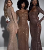 Women's Slim-fit Long Sleeve Dress