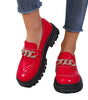 Retro Casual British Style Leather Shoes For Women