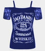 Summer Women T-Shirts Sexy Cold Shoulder Short Sleeved T Shirt