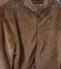 Women's Imitation Fur Turtleneck Zipper Jacket
