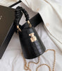 Niche stone pattern wild girl chain single shoulder messenger bag