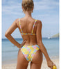 New Print Bikini Underwire Slimming Swimsuit