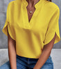 Summer Short-Sleeved Chiffon Shirt