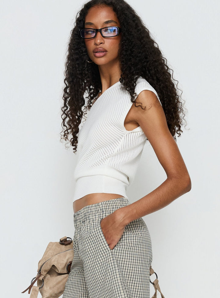 Nora Boat Neck Knit Top