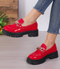 Retro Casual British Style Leather Shoes For Women