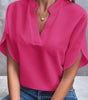 Summer Short-Sleeved Chiffon Shirt