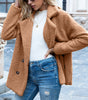Fluffy Lapel Winter Coat