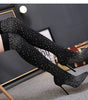 High Heels Over The Knee Boots With Pointed Toes And Thin Heels