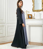 3803 Middle East Arab In Stock Applique Cardigan Skirt