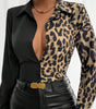 Women's Printed Belted Shirt