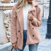 Fluffy Lapel Winter Coat