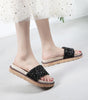 Rhinestone slippers