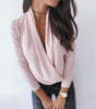 Deep V-neck shirt