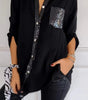 Casual Button-Down Long Sleeve Shirt