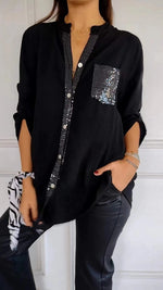 Casual Button-Down Long Sleeve Shirt