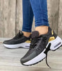 Lace Up Sneakers Women Wedge Heel Running Sports Shoes