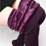 Winter Warm Fleece Leggings - Thick, Stretchy, Plus Velvet Skinny Fit