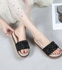 Rhinestone slippers