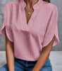 Summer Short-Sleeved Chiffon Shirt