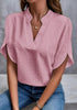 Sommer Kurzarm Chiffon Shirt