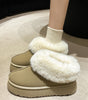 Women's Snow Boots Thick Bottom Short Thick