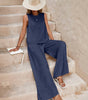 Casual Loose Pullover Crew Neck Women’s Suit