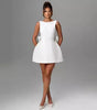 Women's Pearl Bow Fashion Slim Fit Skirt