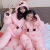 Parent-child Plush Pajamas Gloves Brown Bear Cartoon Cute