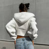 Women's Zipper Cardigan Hoodie Jacket