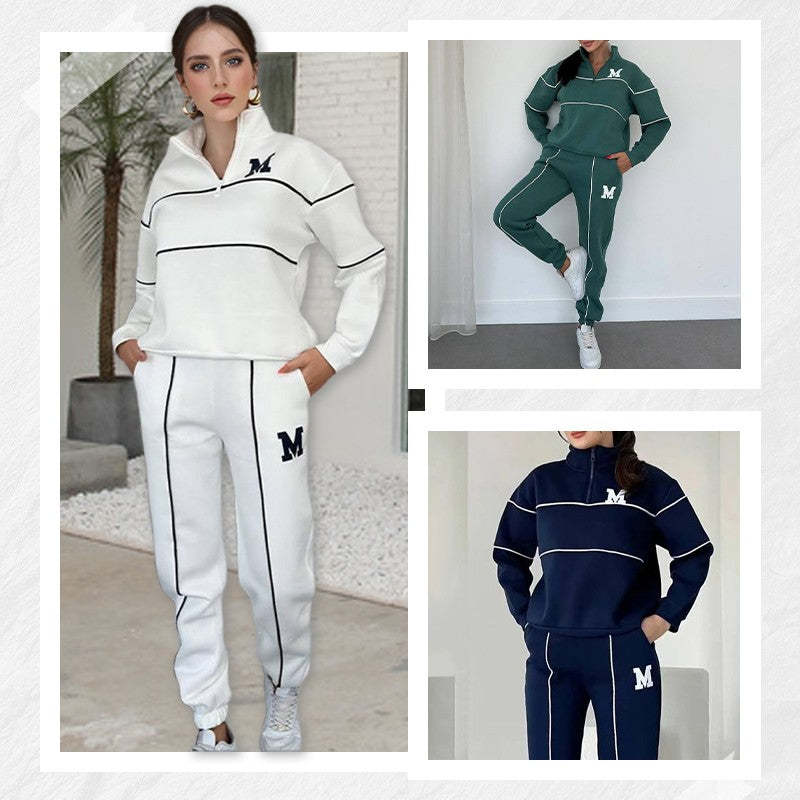 Women’s Lounge Set – Sweatshirt & Baggy Sweatpants