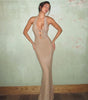 Halter Slim Fit Backless Dress
