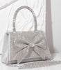 New Light Luxury Full Diamond Bow Handbag