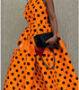 Women's Sleeveless Polka Dot Dots Dress