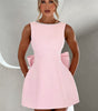 Women's Pearl Bow Fashion Slim Fit Skirt
