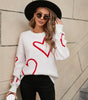 Women's Valentine's Day Heart Sweater