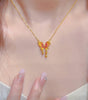 Fantasy Butterfly Tassel Necklace For Women