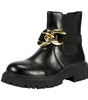 Fashion Chain Decoration Flat Bottom Casual Boots
