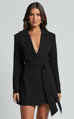 Women’s Lace-Up Slim Fit Long Sleeve Coat