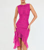 European And American Women's Clothing Midi Dress