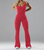 Tight Yoga Bodysuit Casual Hollow Seamless Womens Clothing