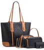 Fashion Big Tote Shoulder Crossbody Large Capacity Four-piece Set Bag