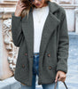 Fluffy Lapel Winter Coat