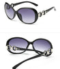 Round face slimming fashion sunglasses lady