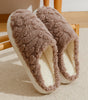Women's Warm Plush Non Slip Cotton Slippers