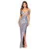 Summer Women's Clothing Split Backless Hollow Dress